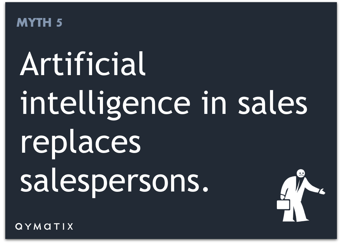 AI replaces salesperson