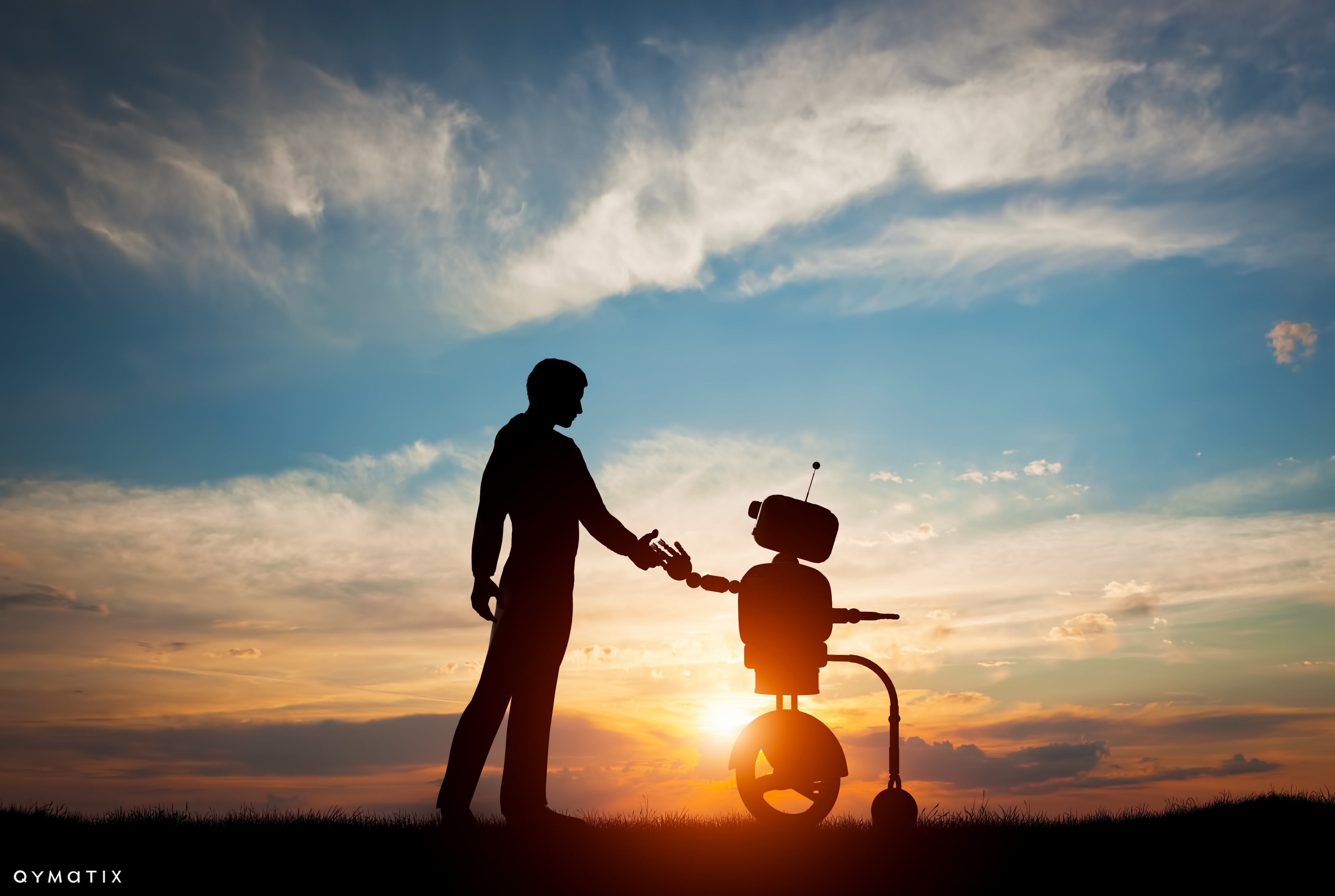 Handshake Robot Human